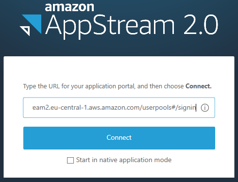 AppStream2ApplicationURL